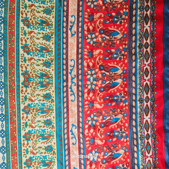 NWOT Johnny Was Silk Scarf #15 - Picture 6 of 10